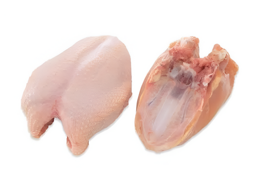 Pechuga de pollo con hueso